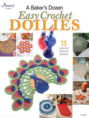 cover image of A Baker's Dozen Easy Crochet Doilies